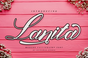 Lanita Font Download