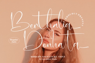 Berthalia Donatha Font Download