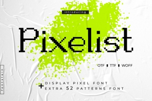 PIXELIST Font Download