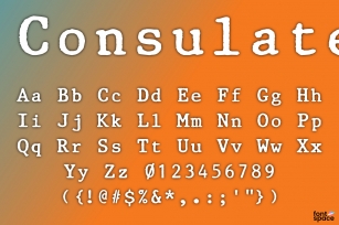 Consulate Font Download