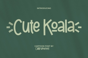 Cute Koala Font Download
