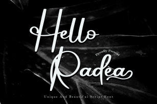 Hello Radea Font Download
