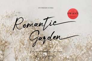 Romantic Garden Font Download