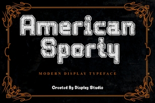 American Sporty Font Download