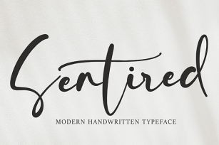 Sentired Font Download