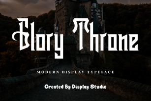 Glory Throne Font Download