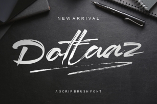 Dottaaz Brush Font Download