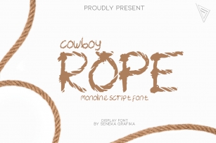 Cowboy Rope Font Download