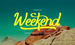 Weekend Font Download