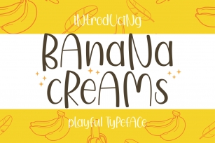 Banana Creams Font Download