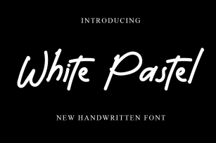 White Pastel Font Download