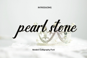 Pearl Stone Font Download