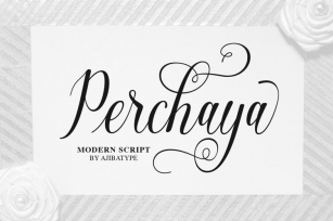 Perchaya Scrip Font Download