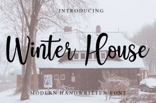 Winter House Font Download