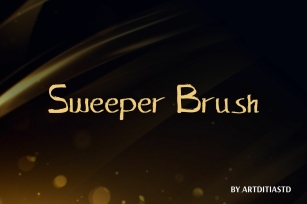 sweeper brush Font Download