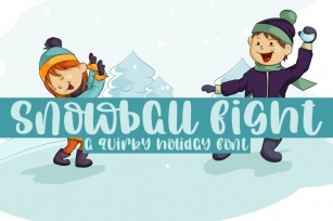 Snowball Fight Font Download