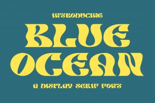 BLUE OCEAN MODERN DISPLAY FONT Font Download