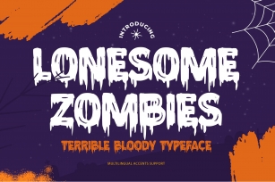 Lonesome Zombies Font Download