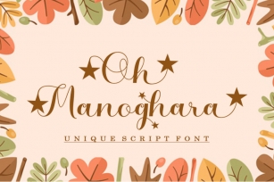 Oh Magnohara Font Download