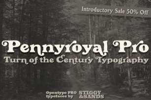 Pennyroyal Pro Font Download