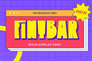 Fintbar - Fun Bold Display Font Font Download