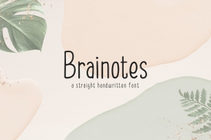 Brainotes Font Download