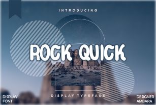 Rock Quick Font Download