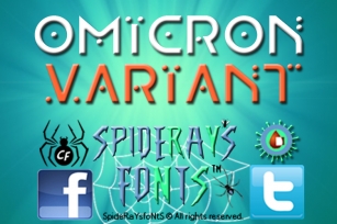 OMICRON VARIANT Font Download