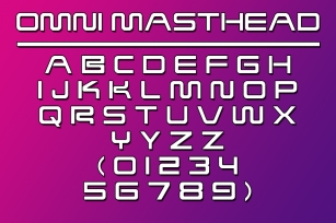 OMNI MASTHEAD Font Download