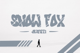 Snow Fox Graffiti Font Download