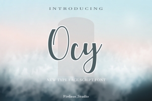 Ocy Font Download