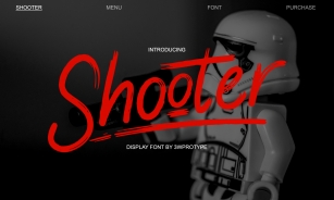 Shooter Font Download