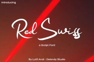 Red Swiss Font Download