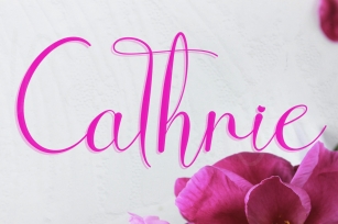 Cathrie Font Download