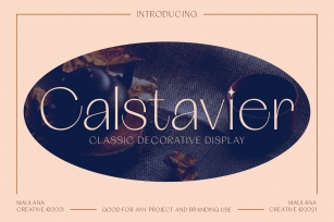 Calstavier Font Download