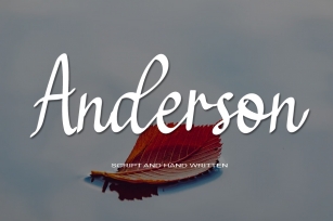 Anderson Font Download