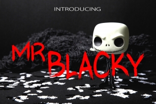 Mr Blacky Font Download