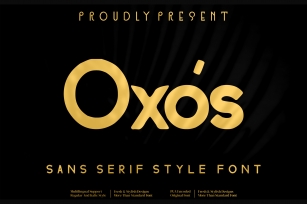 Oxos Font Download