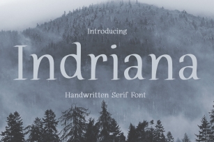 Indriana Font Download