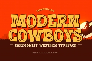 Modern Cowboys Font Download