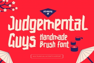 Judgemental Guys Font Download