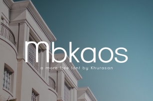 Mbkaos Font Download