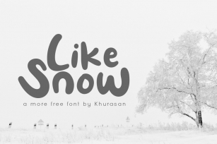 Like Snow Font Download