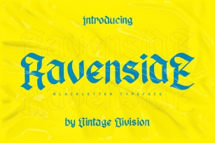 Ravenside Font Download