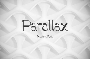 Parallax Font Download