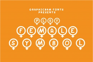 Play Female Symbol Font Download