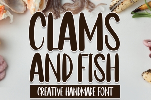 Clams and Fish Font Download