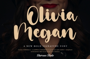 Olivia Megan Font Download