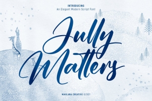 Jully Matters Script Font Font Download