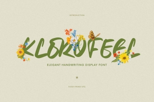 Klorofeel - Elegant Font Font Download